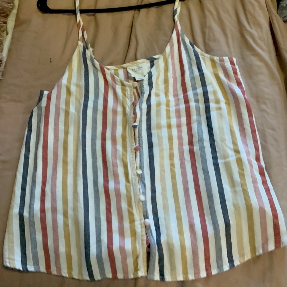 Multi colored tank top